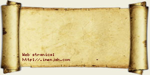 Olga Rebrača vizit kartica